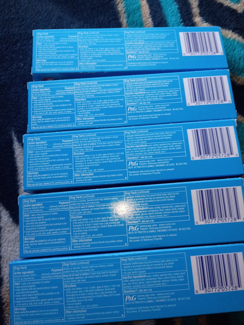 Crest Pro-Health Toothpaste - Blue and White Packaging